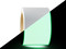 T.R.U. PGD-6 Glow In The Dark Tape 30 ft. length (Luminescent Lime Green). Photoluminescent Neon Green Tape.